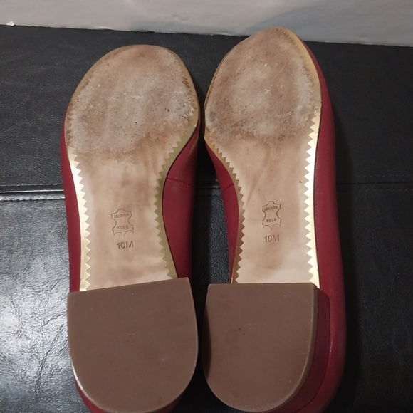 Tory Burch Red Ballet Flats - Picture 5 of 13